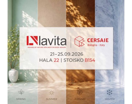 LAVITA na CERSAIE 2026. Cztery pory roku w jednej wyjątkowej przestrzeni